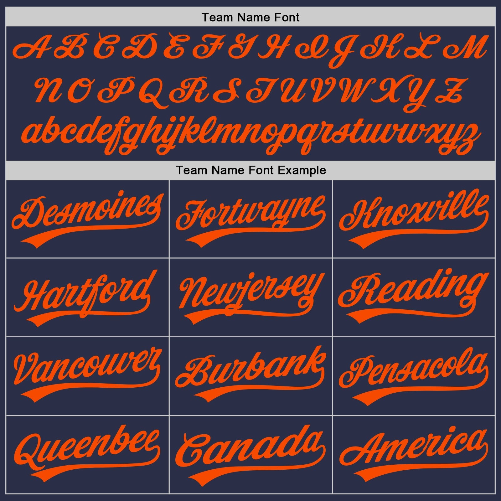 Custom Navy Orange Authentic Throwback Baseball Jersey - Sky-Custom