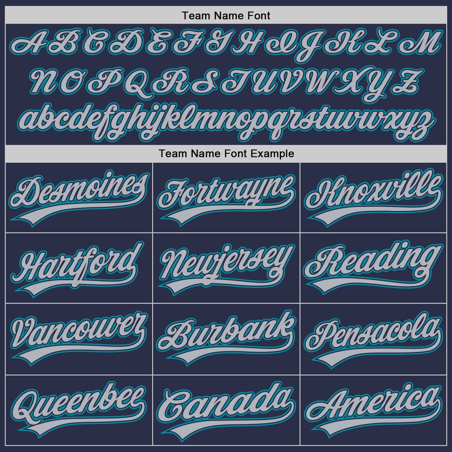 Custom Navy Gray-Teal Authentic Throwback Baseball Jersey - Sky-Custom