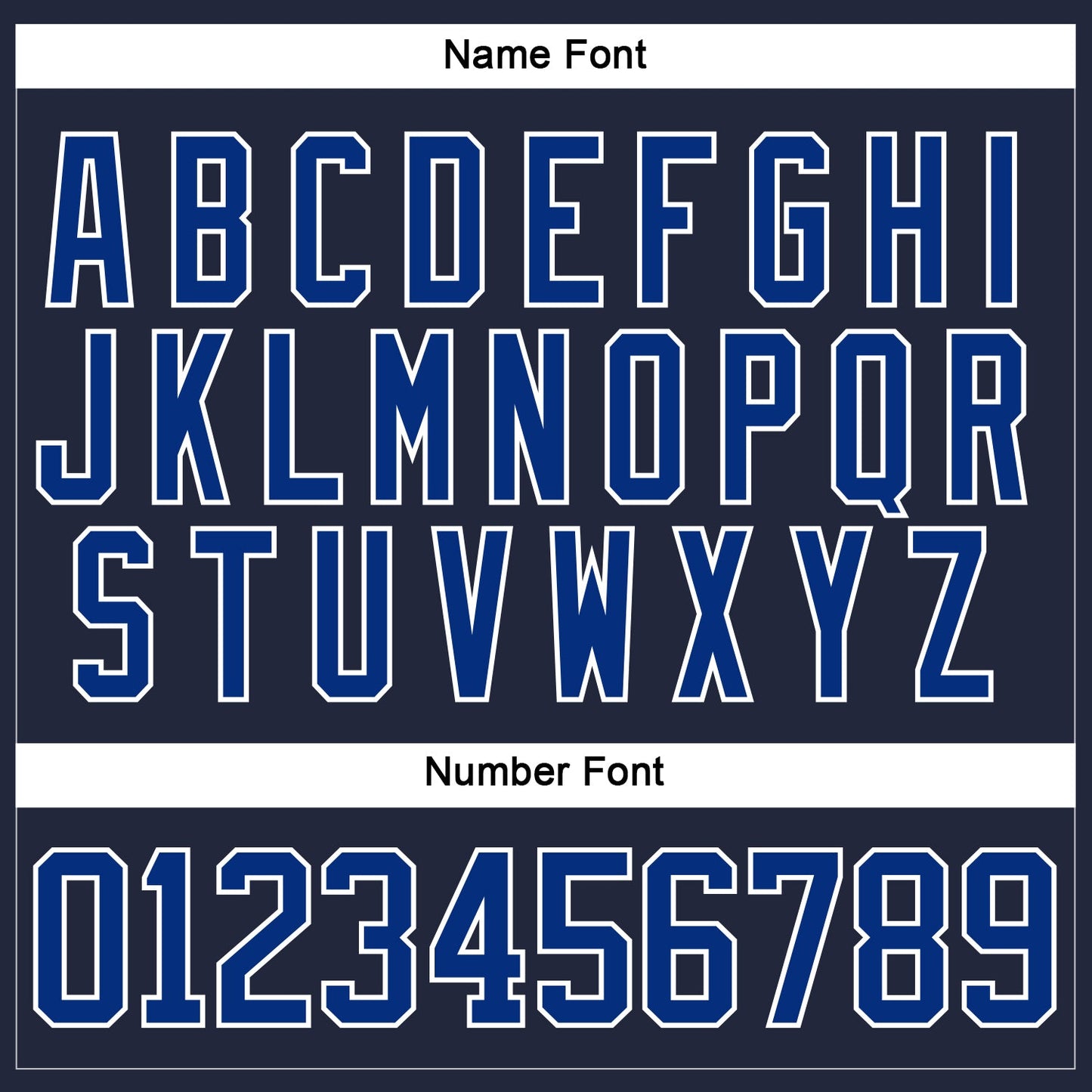 Custom Navy Royal-White Hockey Jersey - Sky-Custom