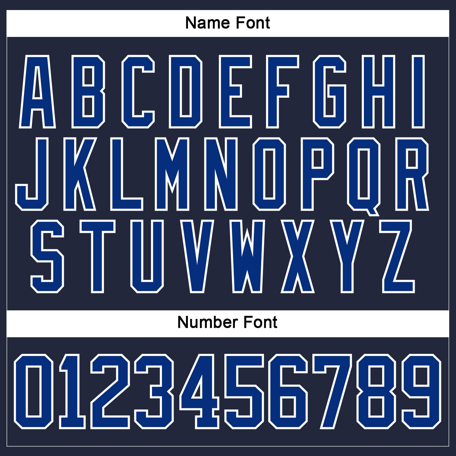 Custom Navy Royal-White Hockey Jersey - Sky-Custom