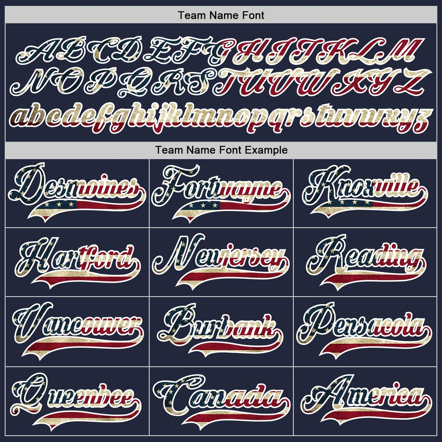 Custom Navy Vintage USA Flag-White Hockey Jersey - Sky-Custom