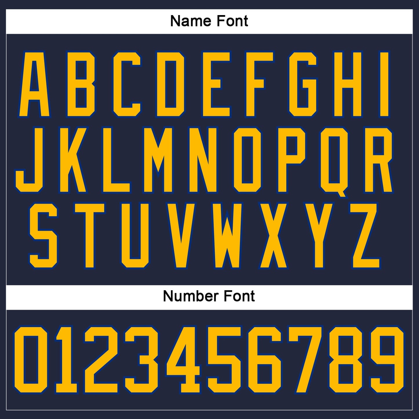Custom Navy Gold-Royal Hockey Jersey - Sky-Custom