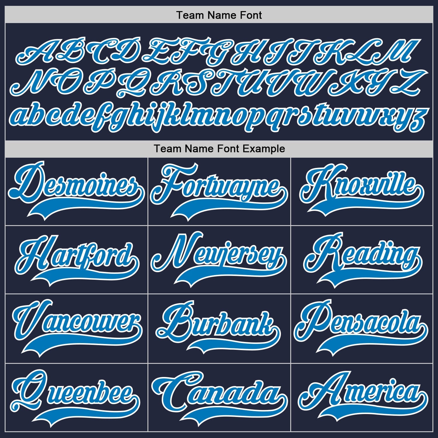 Custom Navy Gray-Blue Hockey Jersey - Sky-Custom