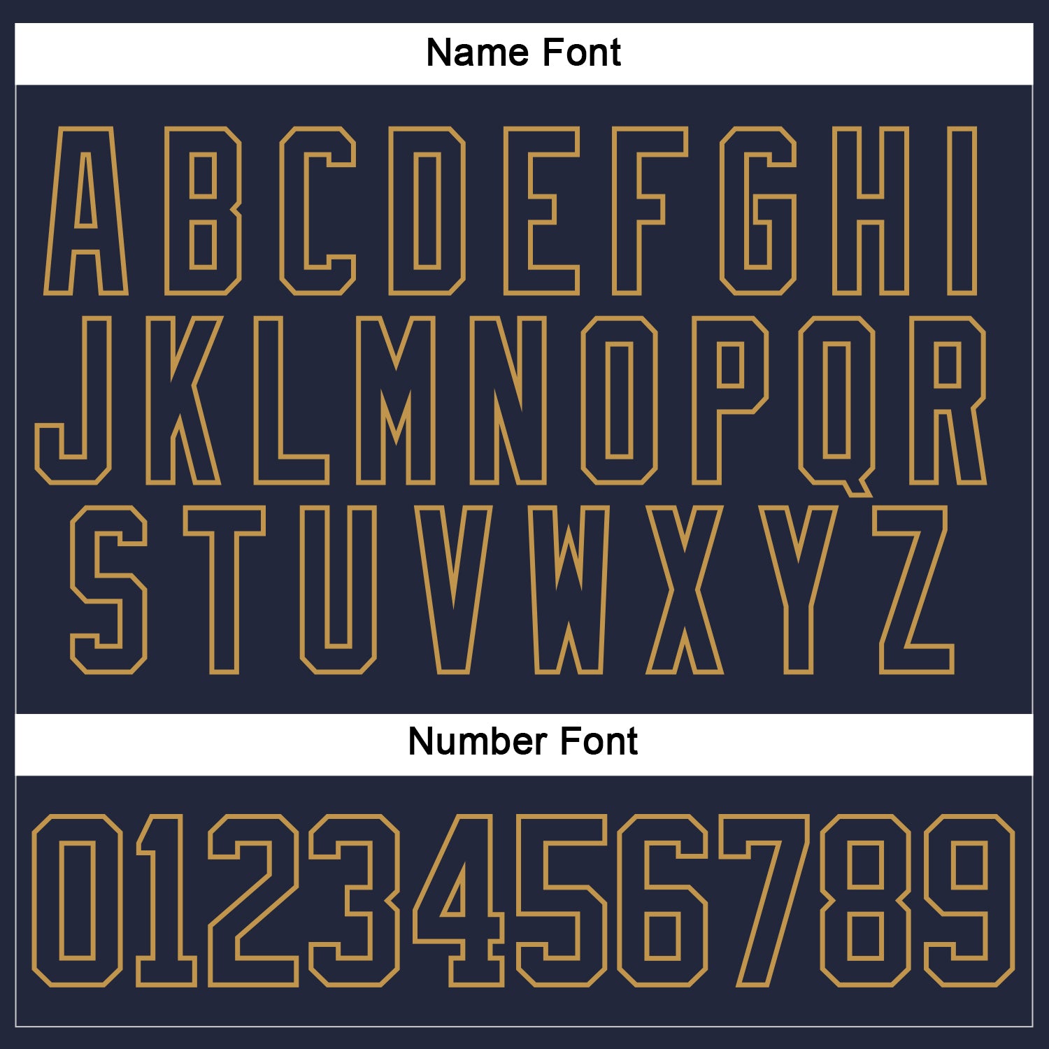 Custom Navy Old Gold Hockey Jersey - Sky-Custom