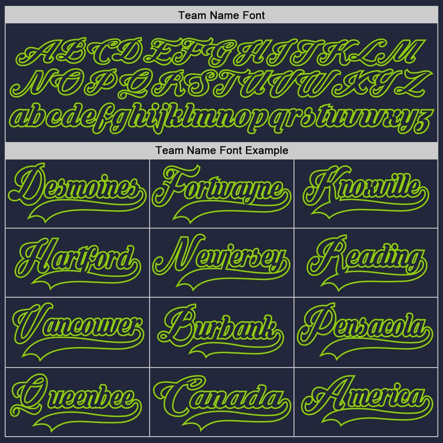 Custom Navy Neon Green Hockey Jersey - Sky-Custom
