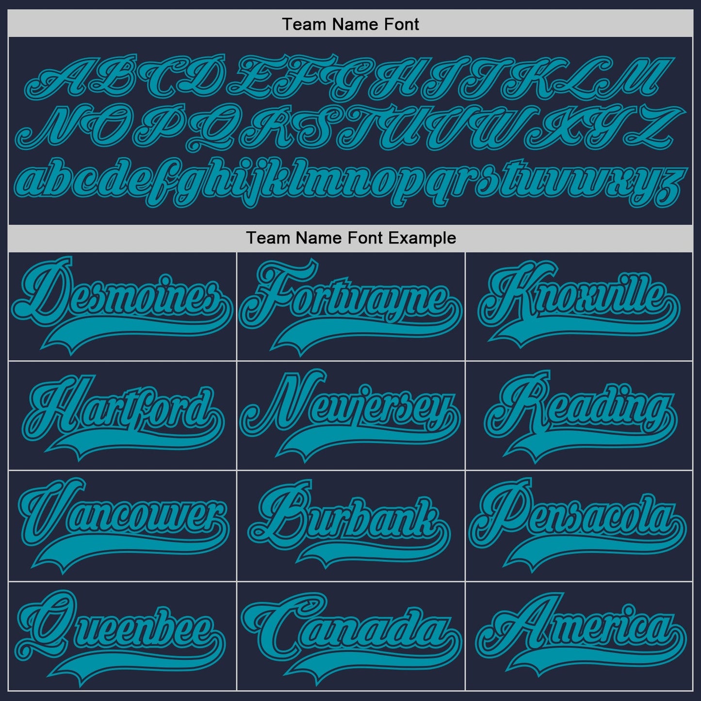 Custom Navy Teal Hockey Jersey - Sky-Custom