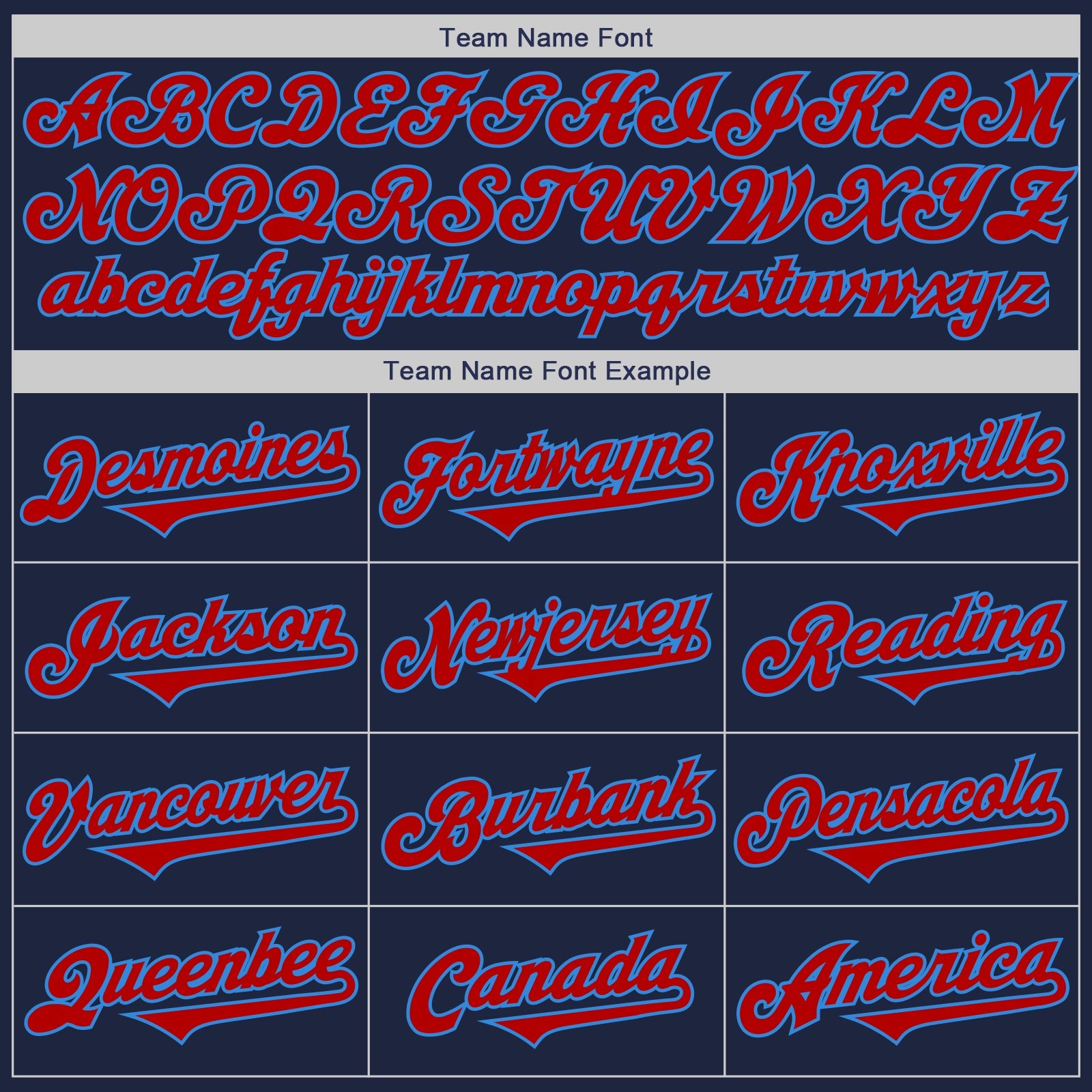 Custom Navy Red-Powder Blue Authentic Baseball Jersey - Sky-Custom