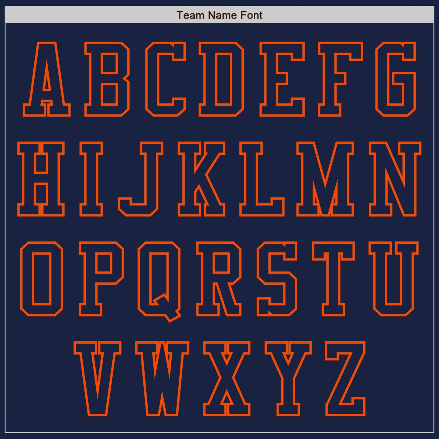 Custom Navy Orange Authentic Baseball Jersey - Sky-Custom