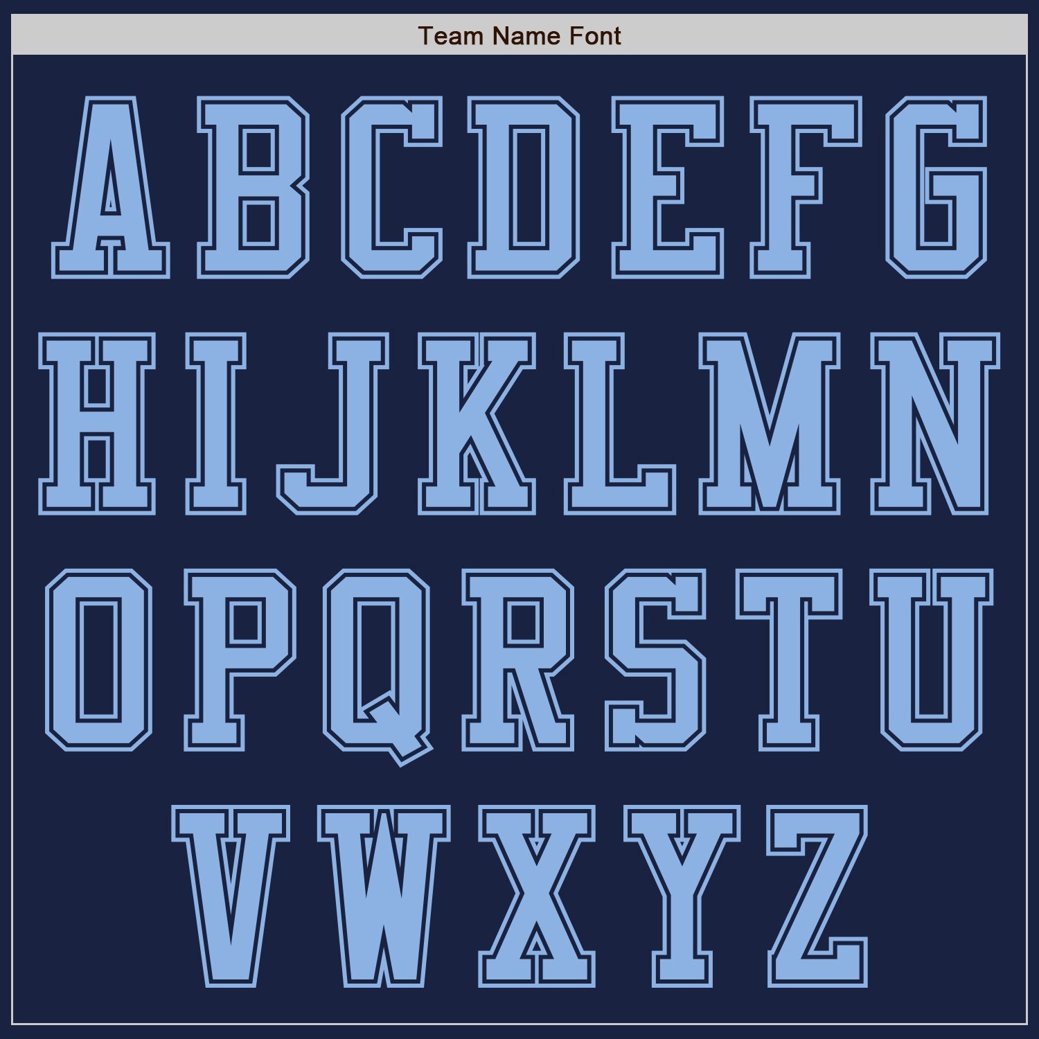 Custom Navy Light Blue Authentic Baseball Jersey - Sky-Custom