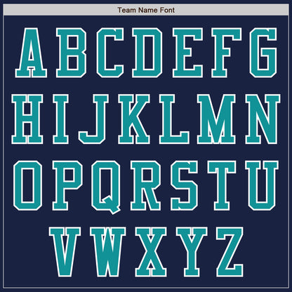 Custom Navy Teal-White Authentic Baseball Jersey - Sky-Custom