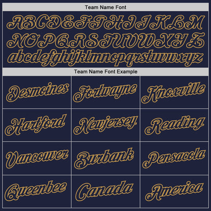 Custom Navy Old Gold Authentic Throwback Basketball Jersey - Sky-Custom