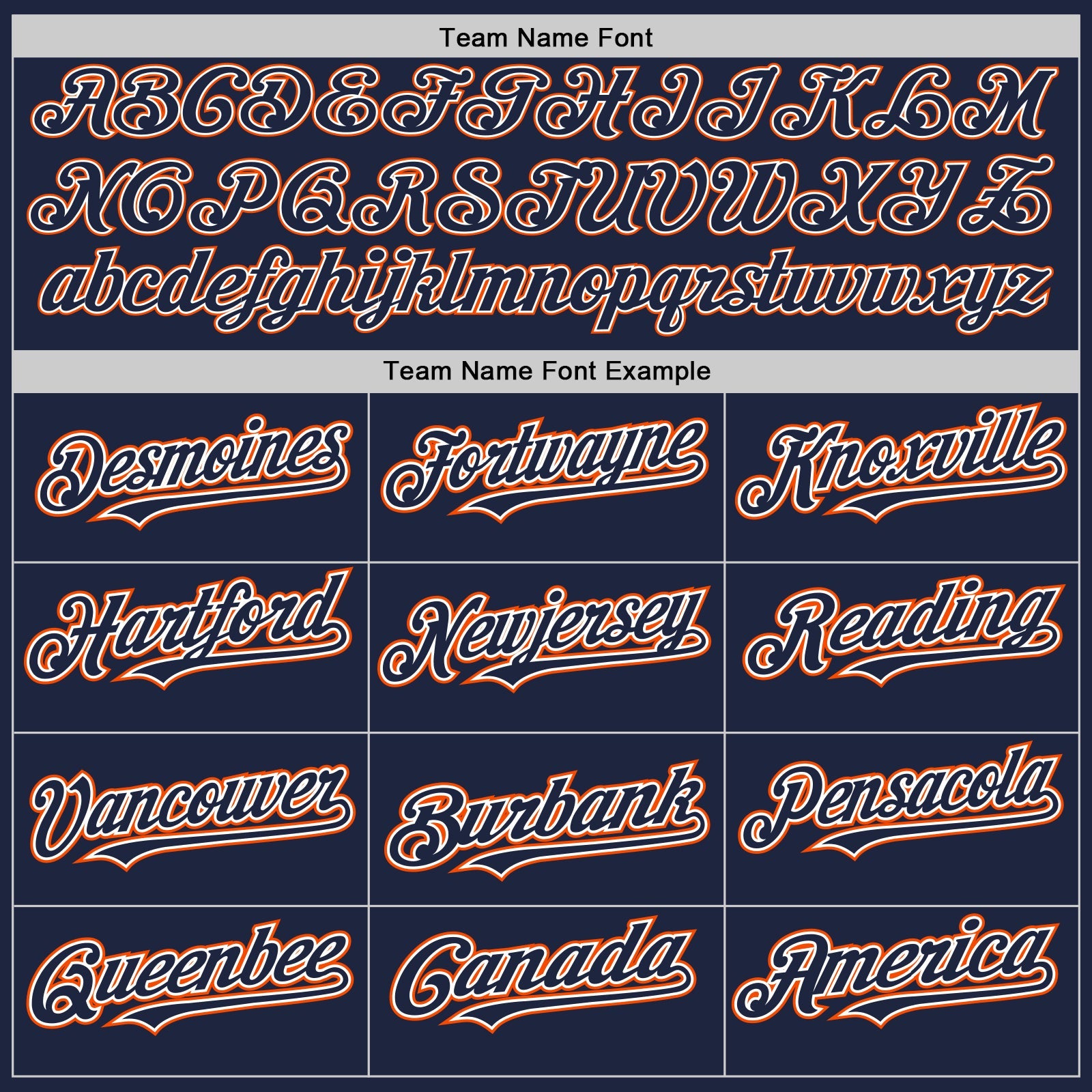 Custom Navy White-Orange Authentic Baseball Jersey - Sky-Custom