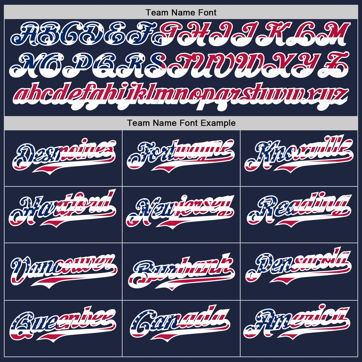 Custom Navy White Pinstripe USA Flag Authentic Baseball Jersey - Sky-Custom