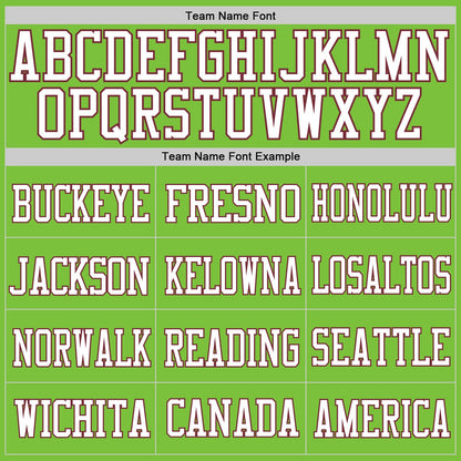 Custom Neon Green White-Burgundy Mesh Authentic Football Jersey - Sky-Custom