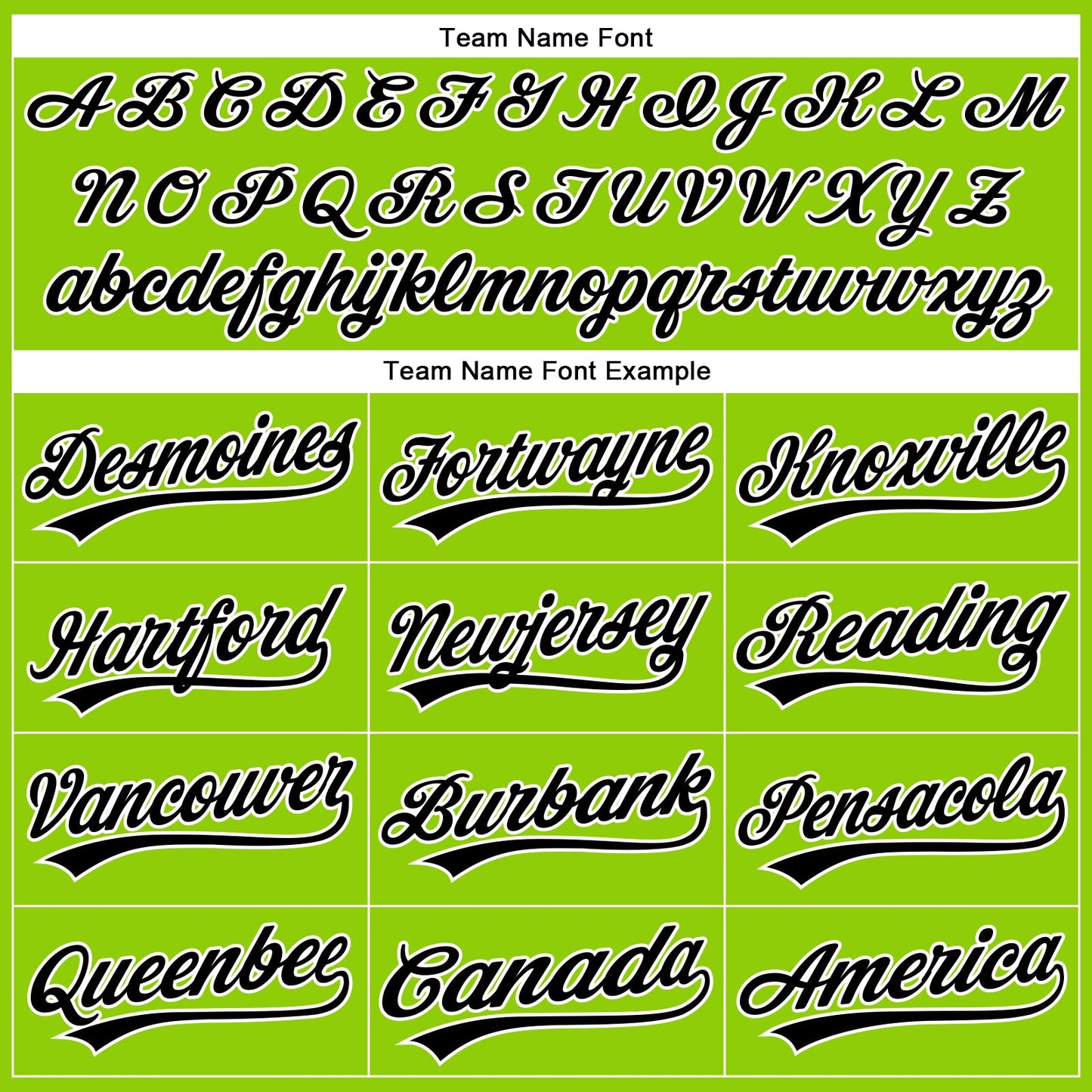 Custom Neon Green Black Pinstripe White Authentic Baseball Jersey - Sky-Custom