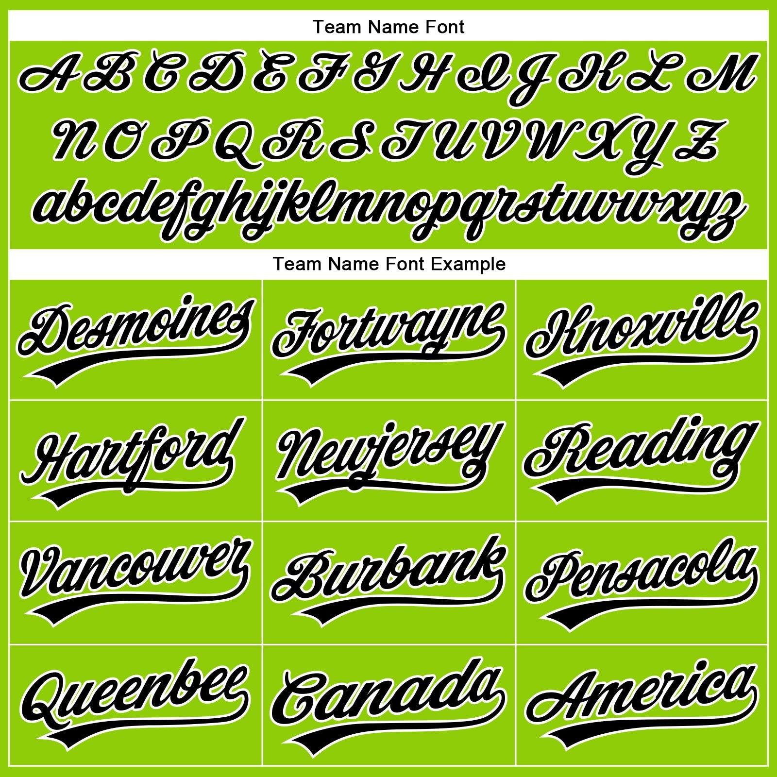 Custom Neon Green Black Pinstripe White Authentic Baseball Jersey - Sky-Custom