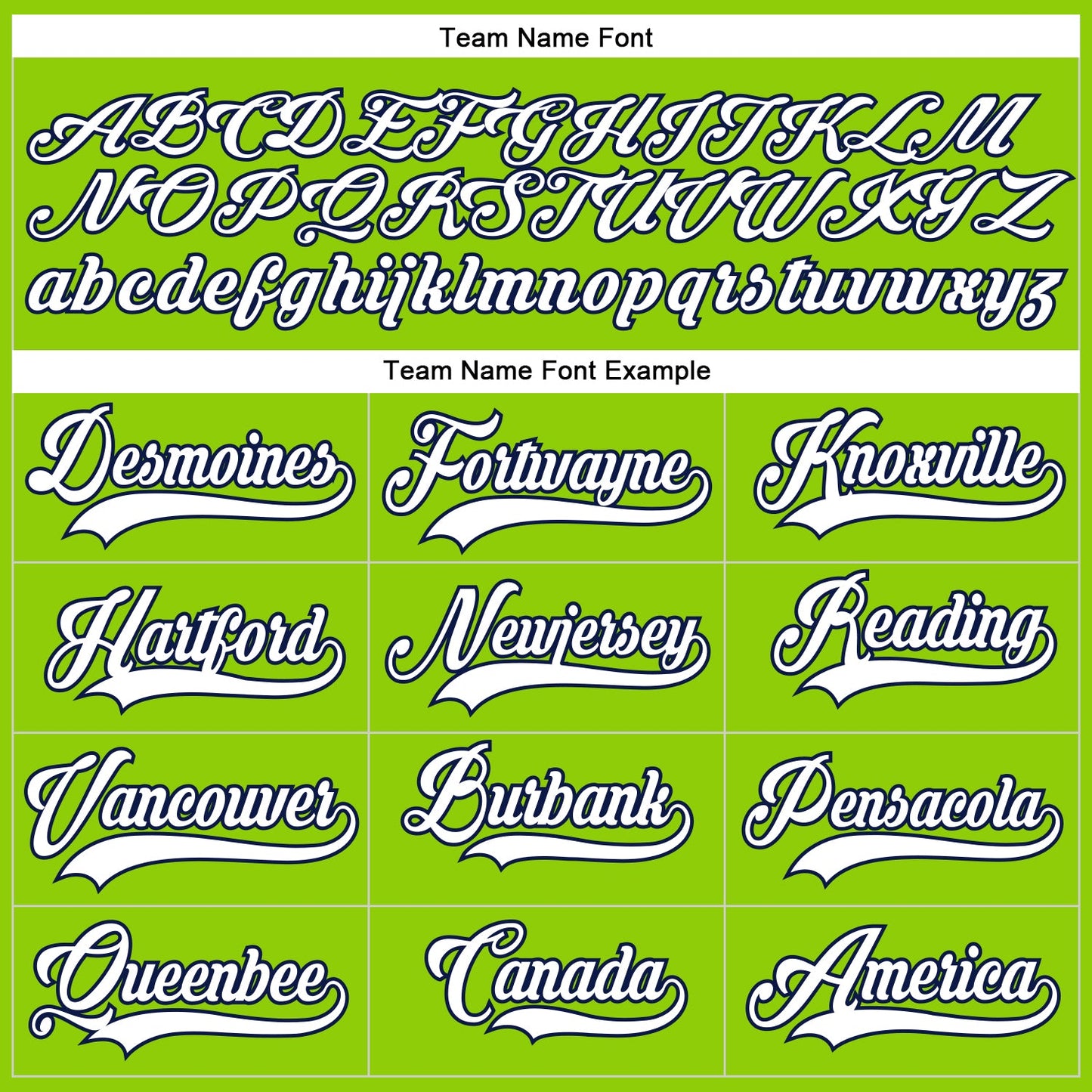 Custom Neon Green White-Navy Hockey Lace Neck Jersey - Sky-Custom