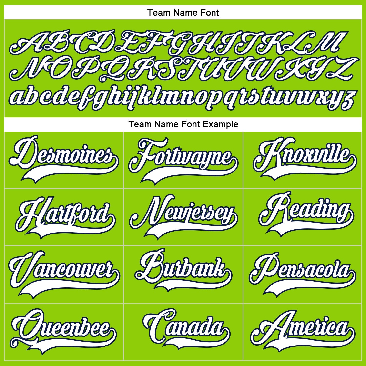 Custom Neon Green White-Navy Hockey Lace Neck Jersey - Sky-Custom