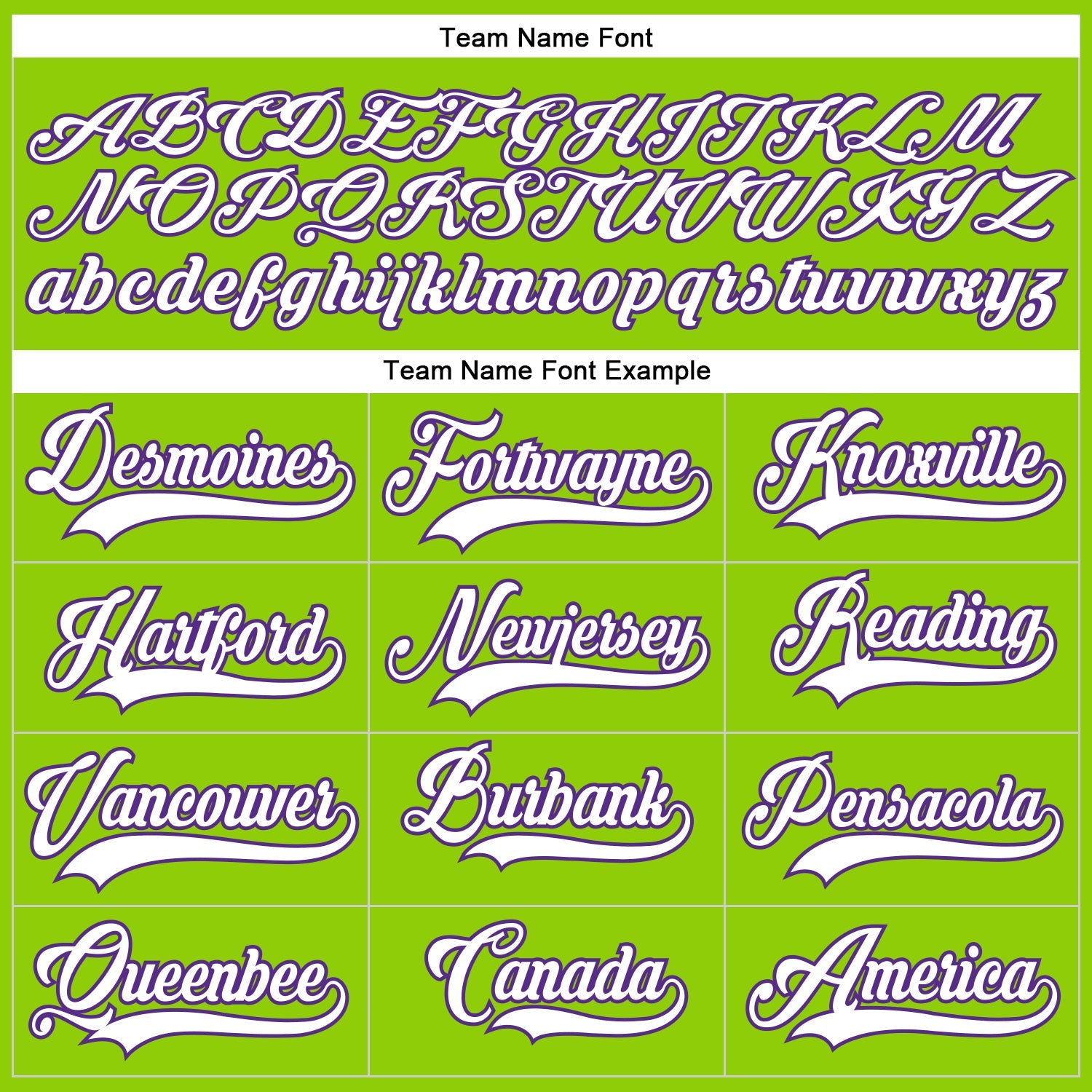 Custom Neon Green White-Purple Hockey Lace Neck Jersey - Sky-Custom