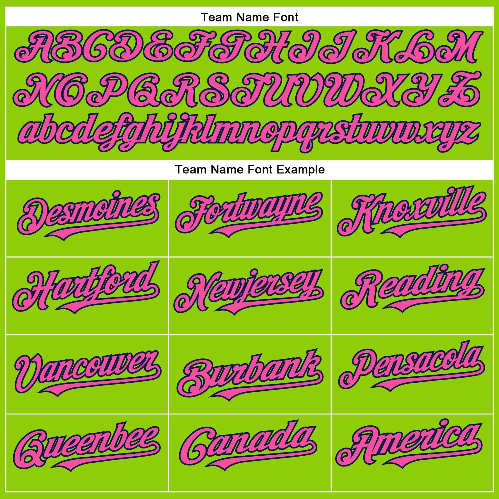 Custom Neon Green Pink-Navy Authentic Baseball Jersey - Sky-Custom