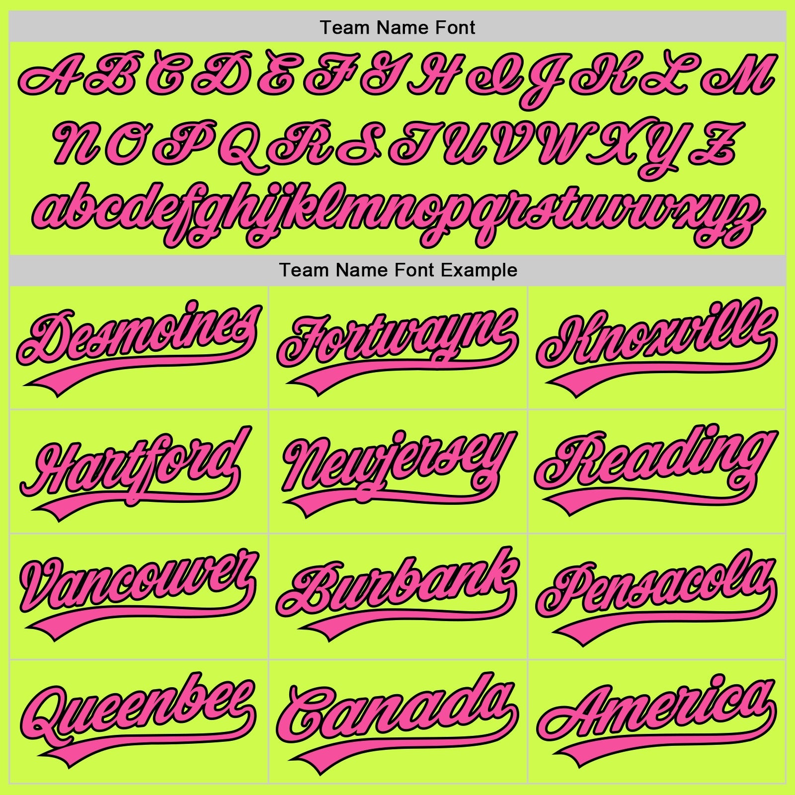 Custom Neon Green Pink-Black Authentic Throwback Baseball Jersey - Sky-Custom