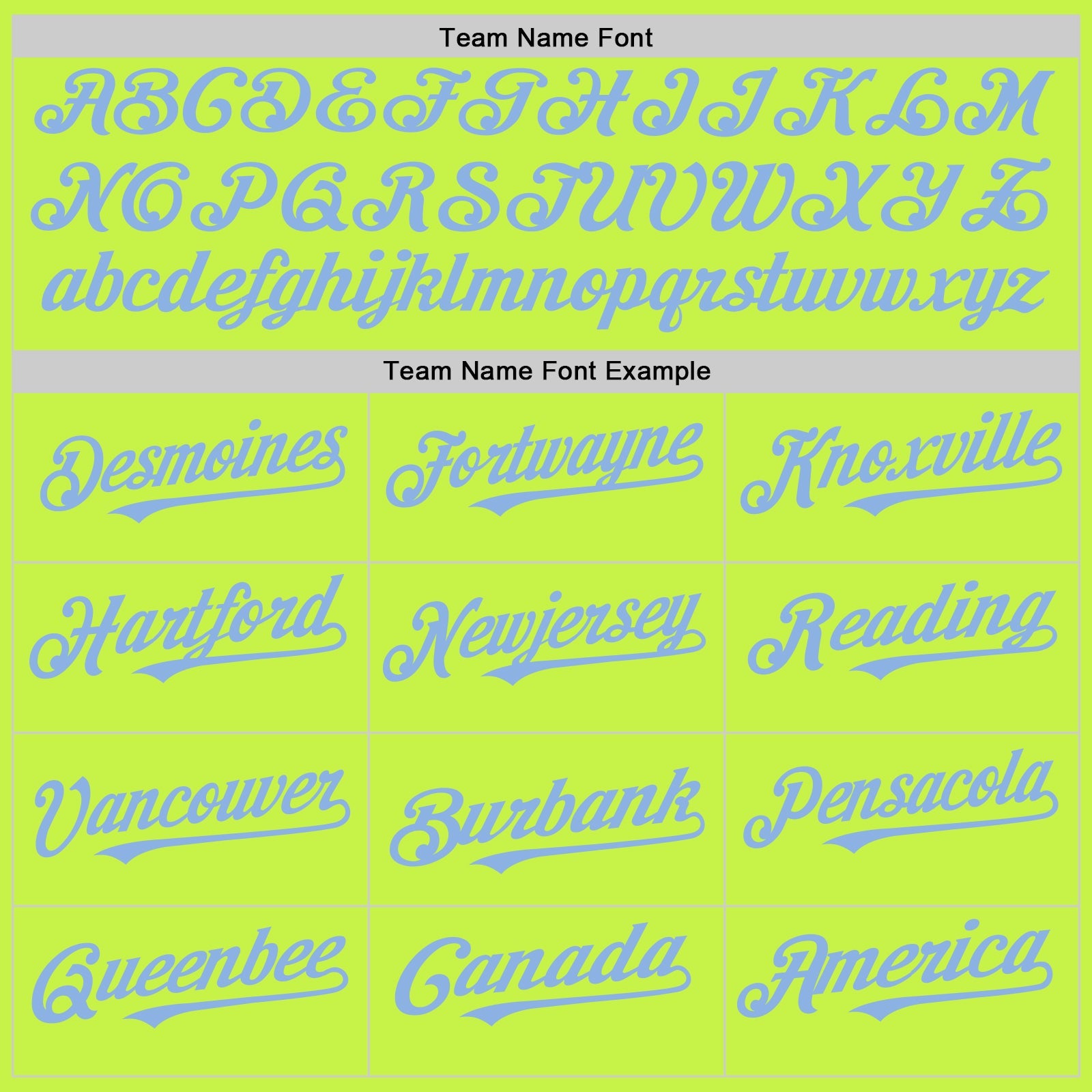 Custom Neon Green Light Blue Mesh Authentic Throwback Baseball Jersey - Sky-Custom