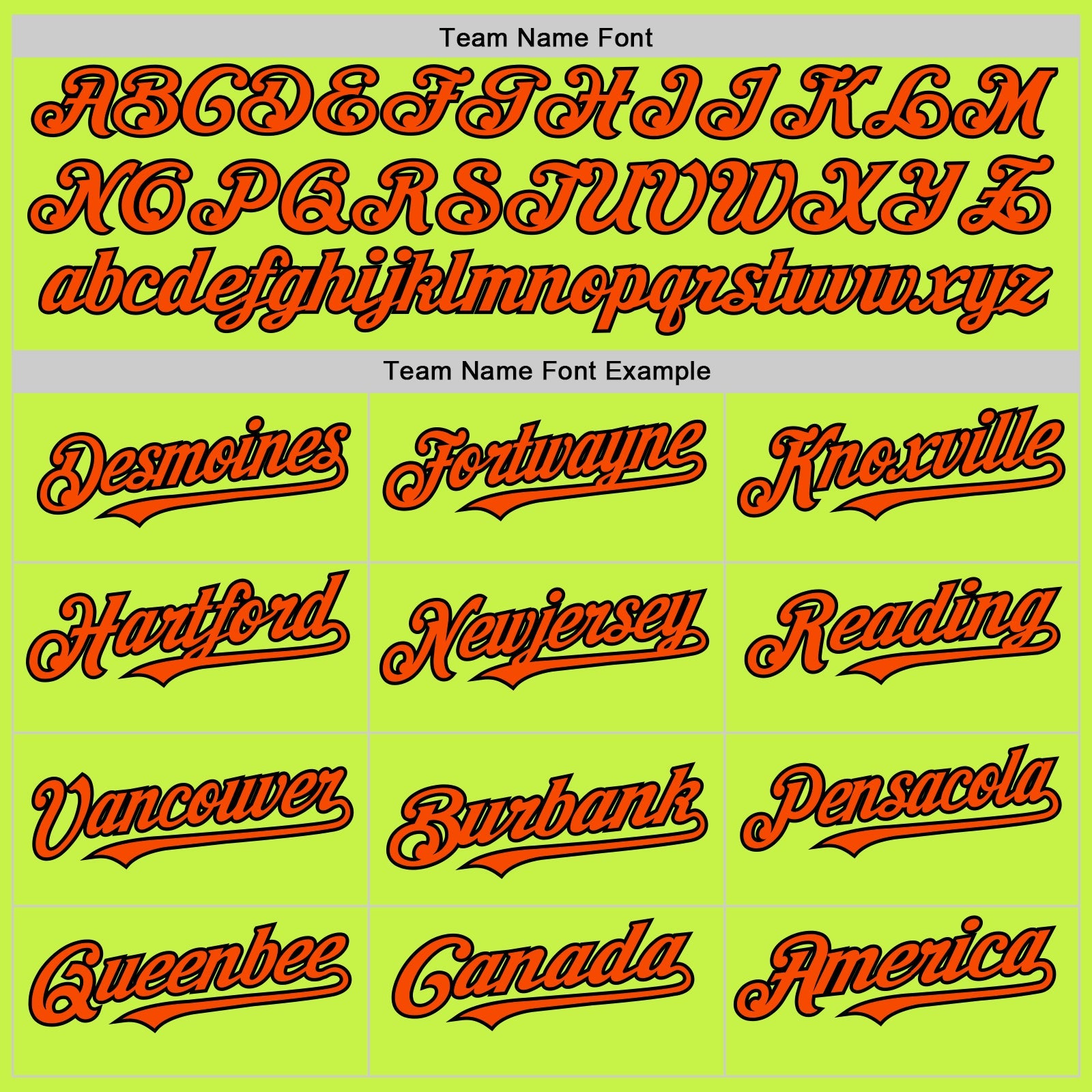Custom Neon Green Orange-Black Mesh Authentic Throwback Baseball Jersey - Sky-Custom