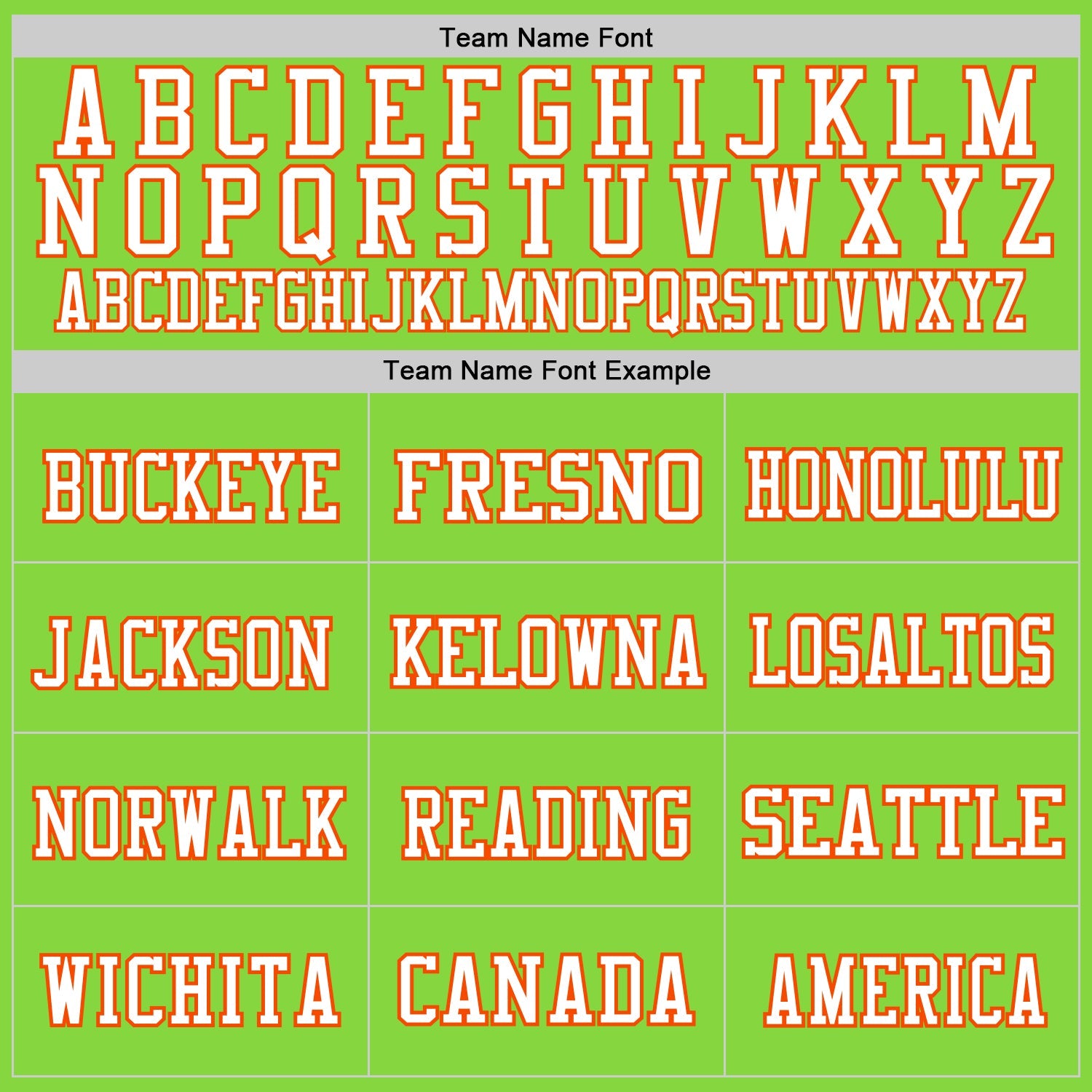 Custom Neon Green Orange-White Mesh Authentic Throwback Football Jersey - Sky-Custom