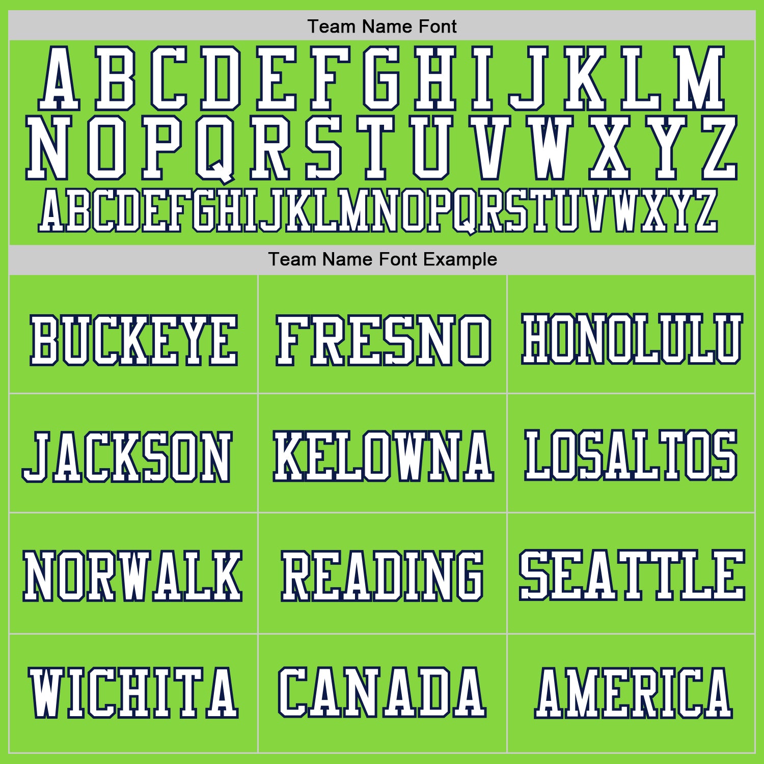 Custom Neon Green Navy-White Mesh Authentic Throwback Football Jersey - Sky-Custom