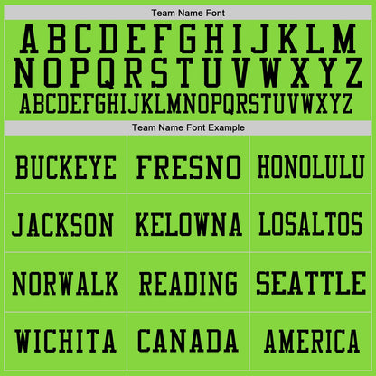 Custom Neon Green Black-Old Gold Mesh Authentic Throwback Football Jersey - Sky-Custom