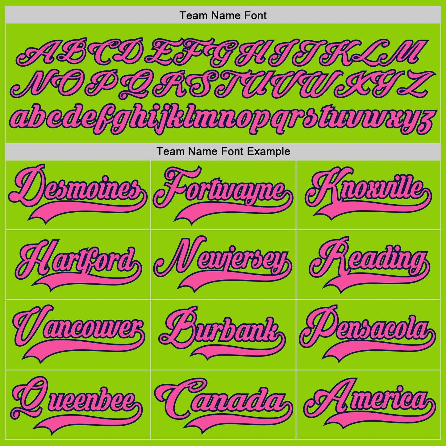 Custom Neon Green Pink-Navy Hockey Lace Neck Jersey - Sky-Custom