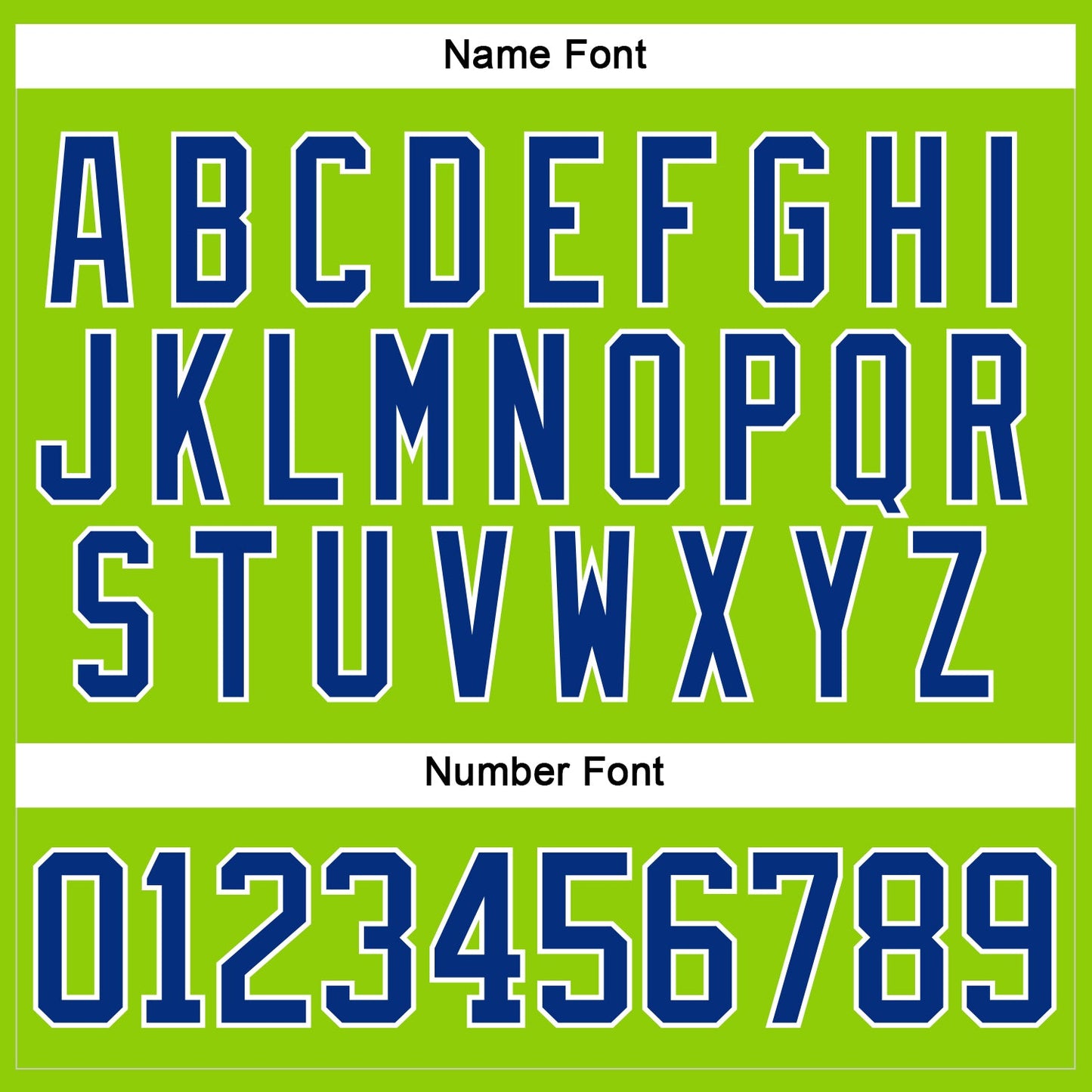Custom Neon Green Royal-White Hockey Lace Neck Jersey - Sky-Custom