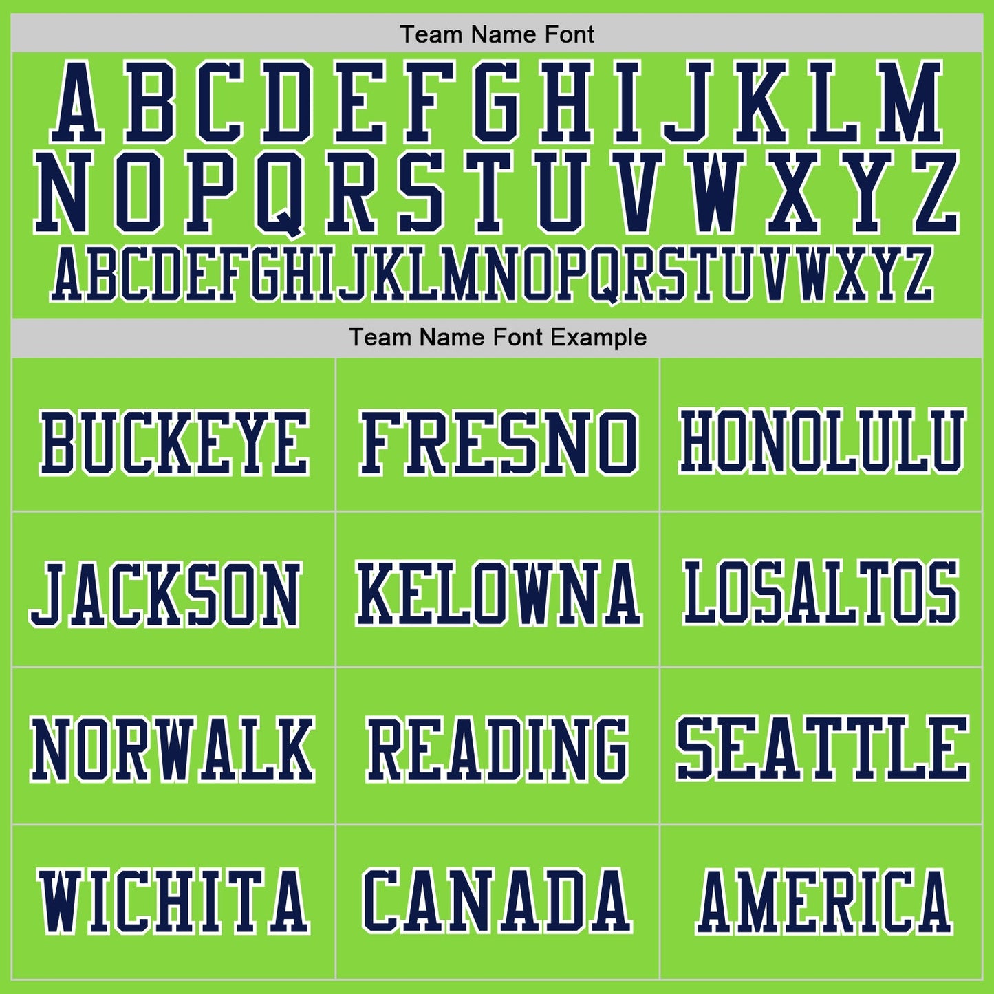 Custom Neon Green Navy-White Mesh Authentic Throwback Football Jersey - Sky-Custom