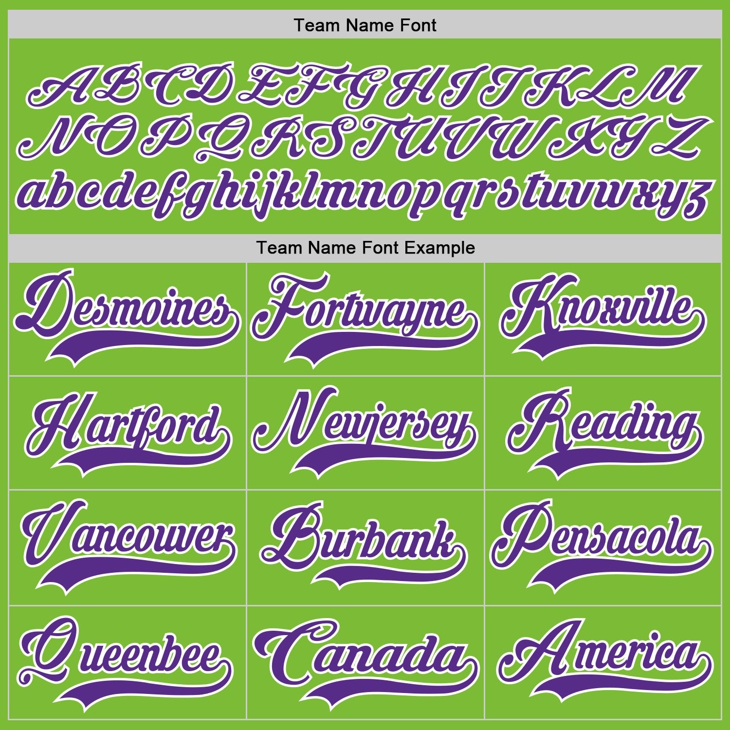 Custom Neon Green Purple-White Hockey Jersey - Sky-Custom
