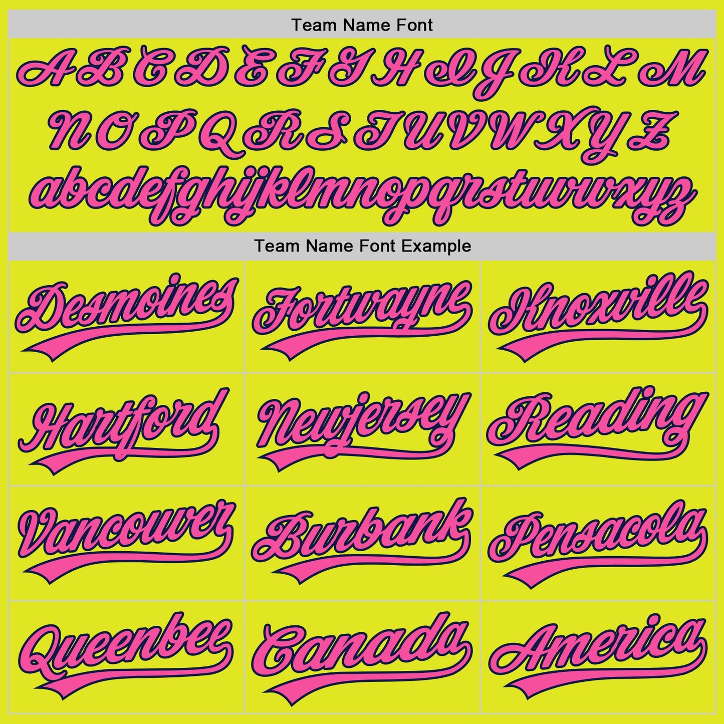 Custom Neon Yellow Pink-Navy Authentic Baseball Jersey - Sky-Custom