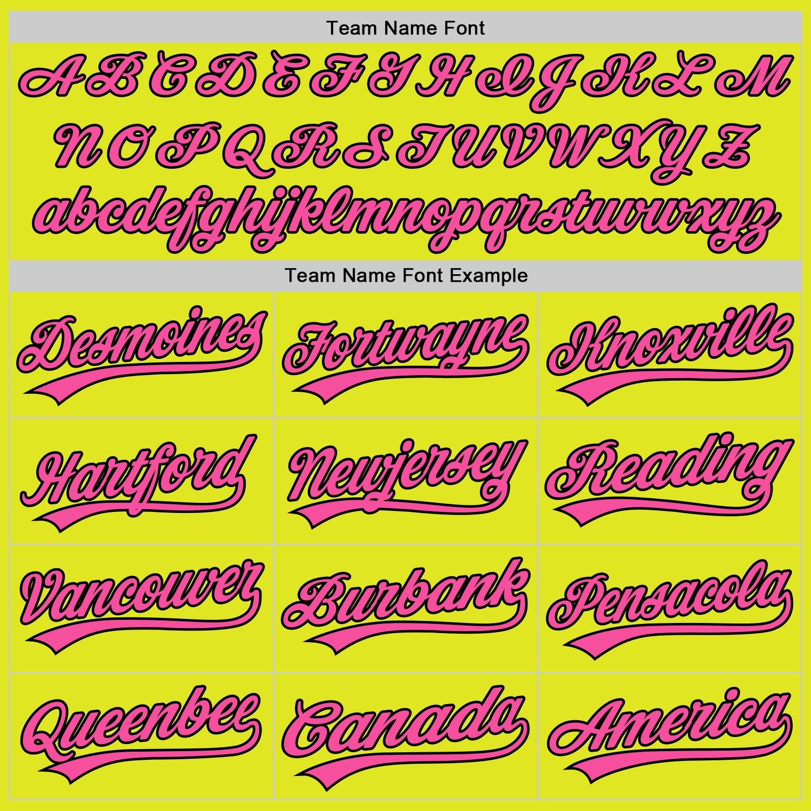 Custom Neon Yellow Pink-Black Authentic Baseball Jersey - Sky-Custom