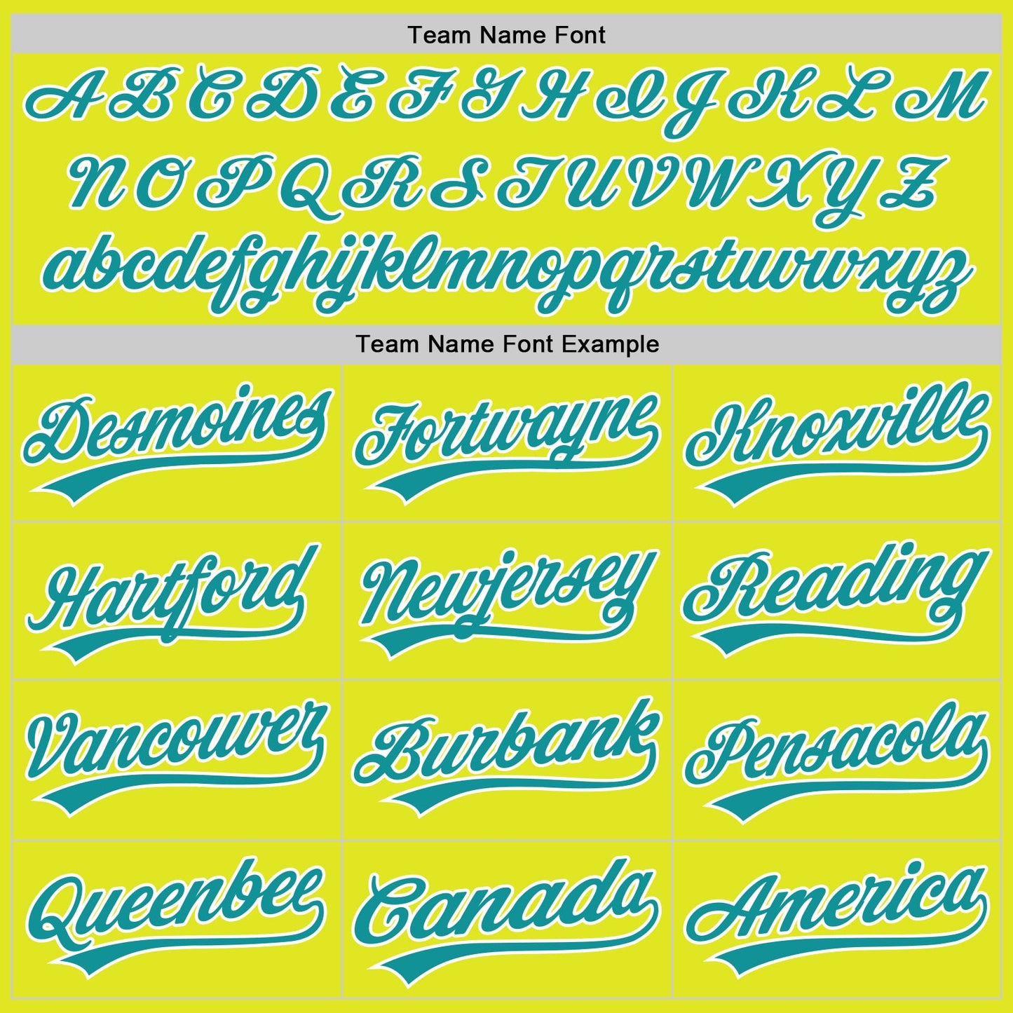 Custom Neon Yellow Teal-White Authentic Baseball Jersey - Sky-Custom