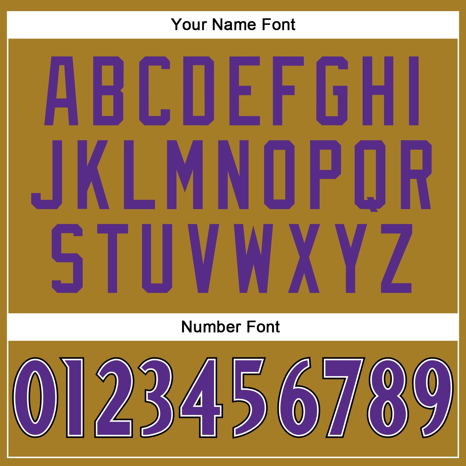 Custom Old Gold Purple-Black Mesh Authentic Football Jersey - Sky-Custom