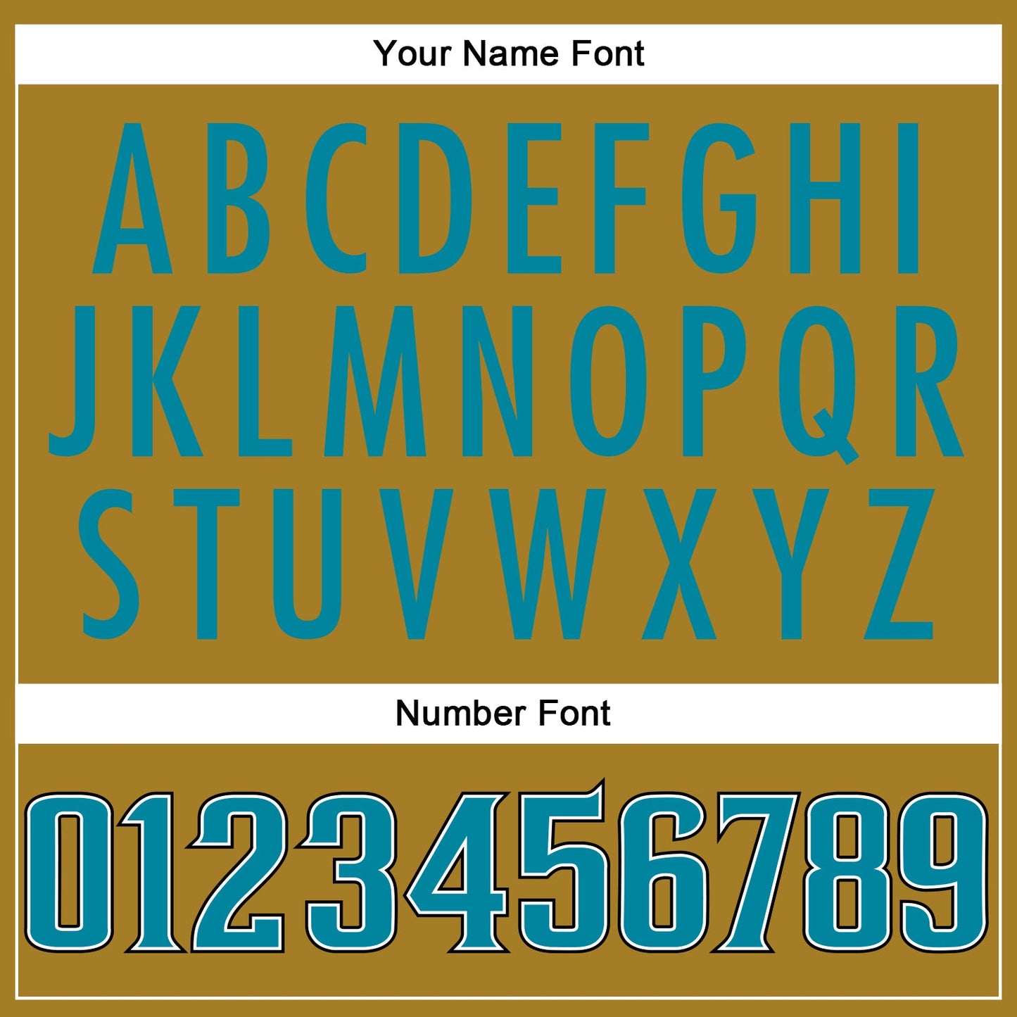 Custom Old Gold Teal-Black Mesh Authentic Football Jersey - Sky-Custom