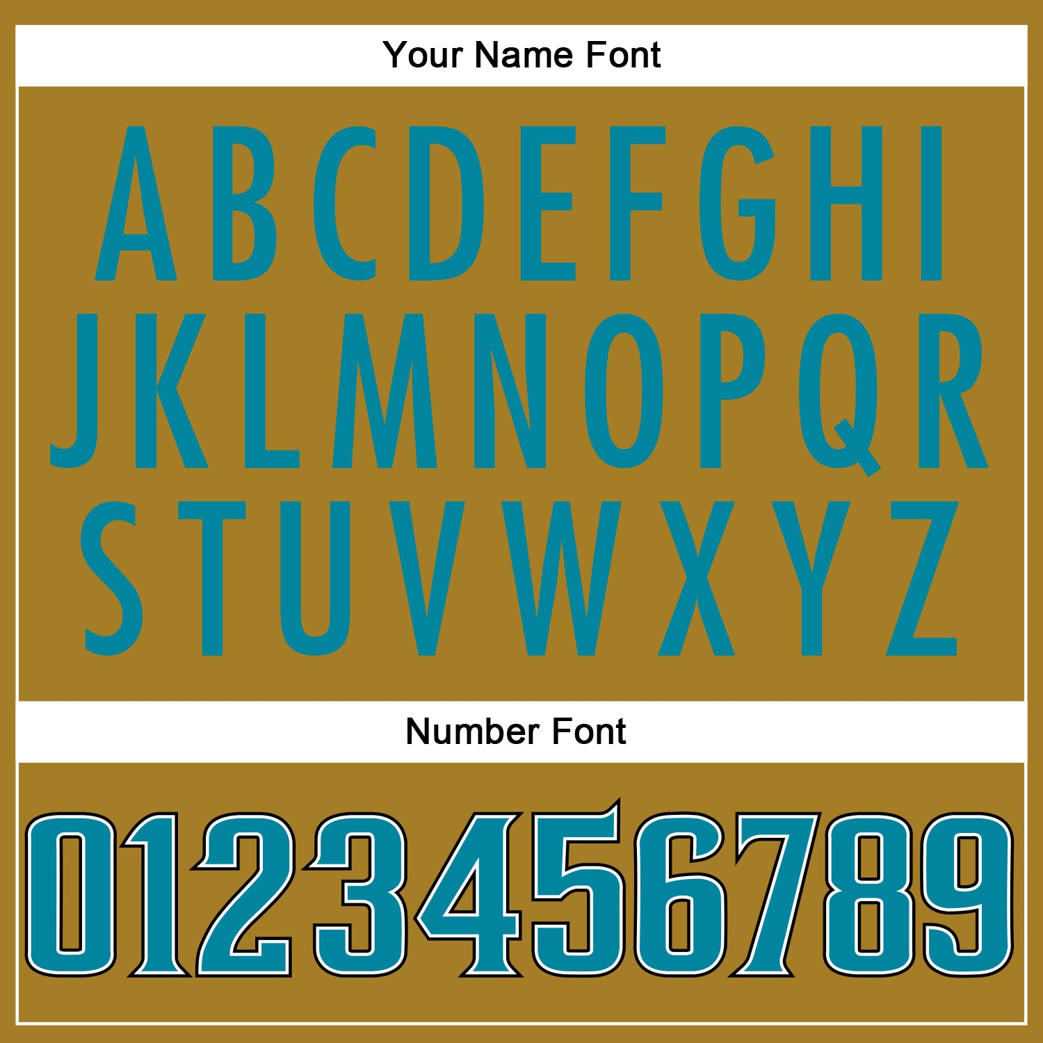 Custom Old Gold Teal-Black Mesh Authentic Football Jersey - Sky-Custom