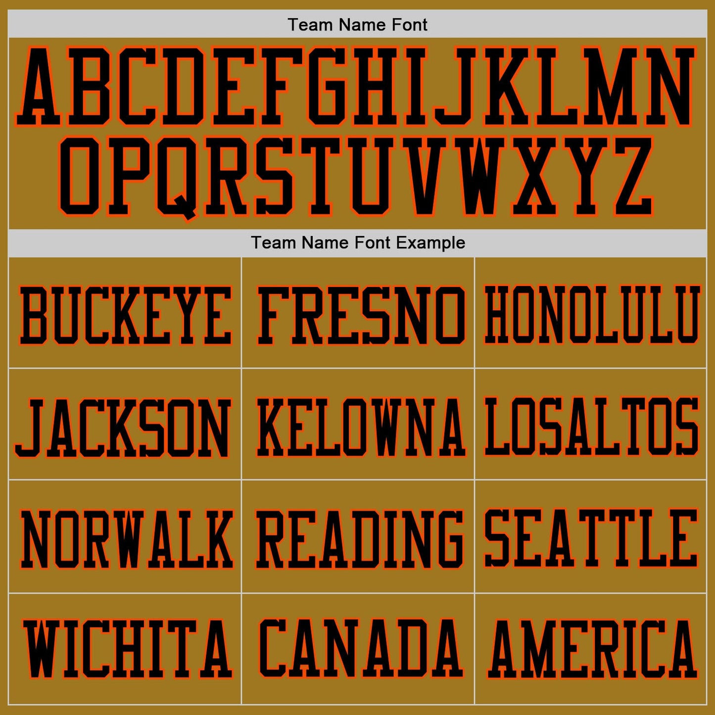 Custom Old Gold Black-Orange Mesh Authentic Football Jersey - Sky-Custom