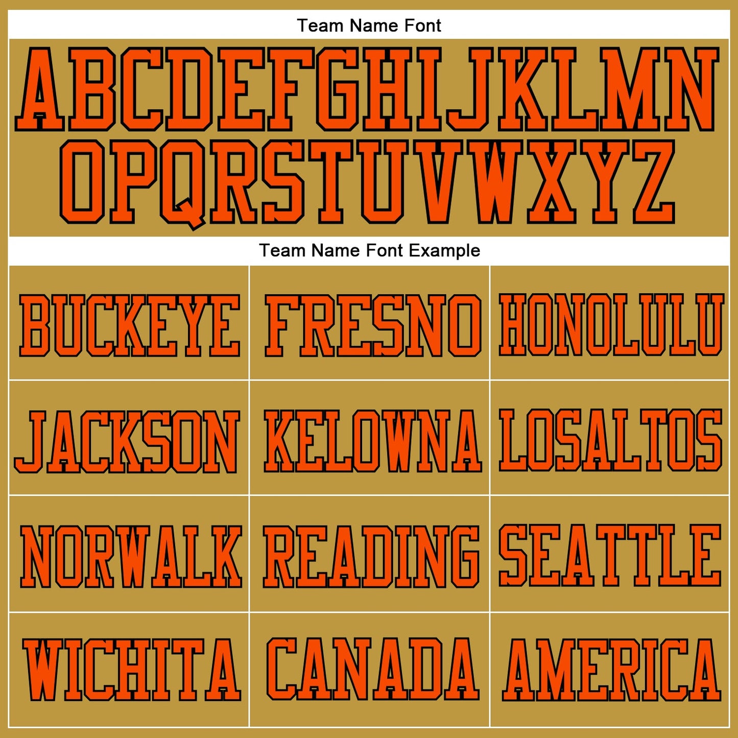 Custom Old Gold Orange-Black Mesh Authentic Football Jersey - Sky-Custom