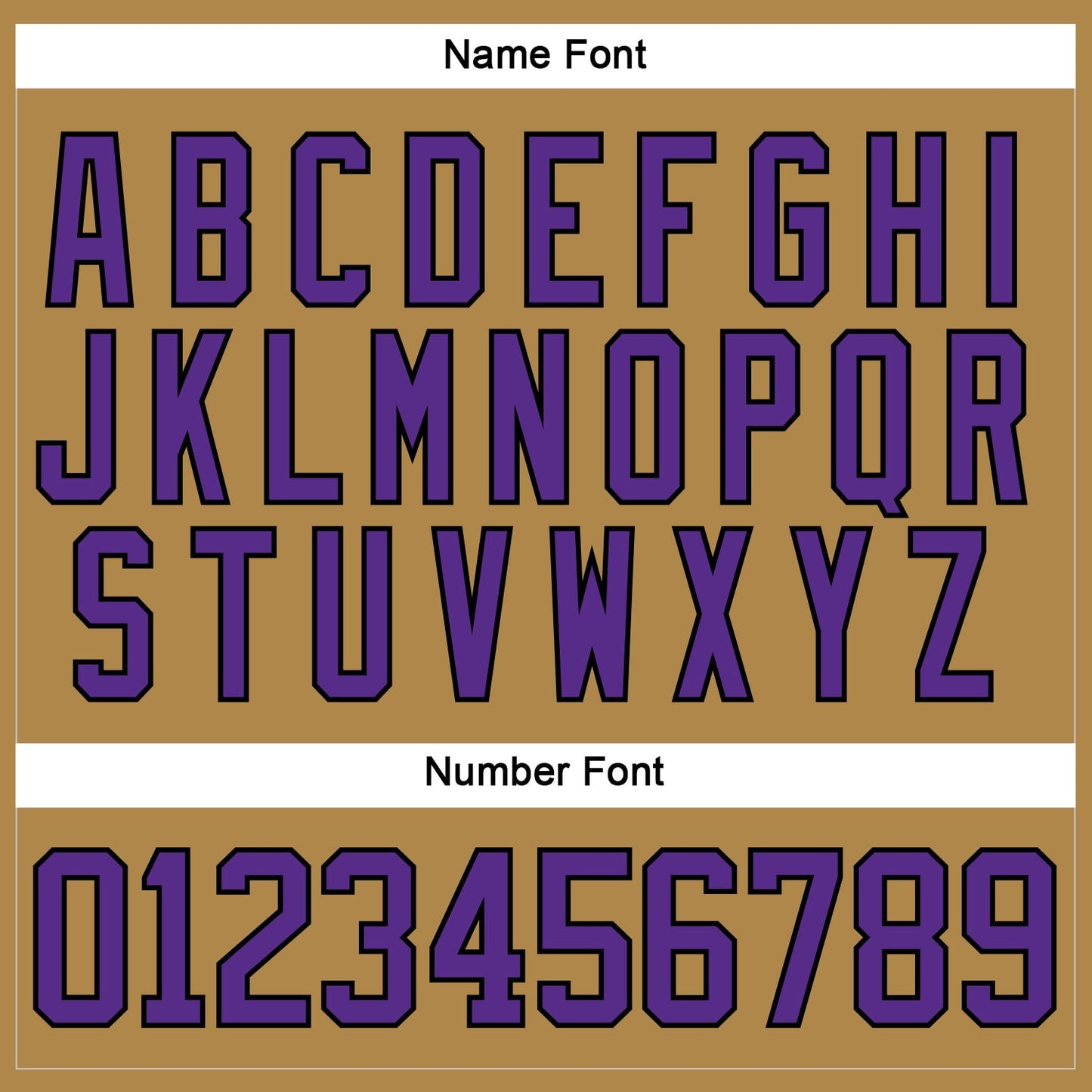 Custom Old Gold Purple-Black Hockey Lace Neck Jersey - Sky-Custom