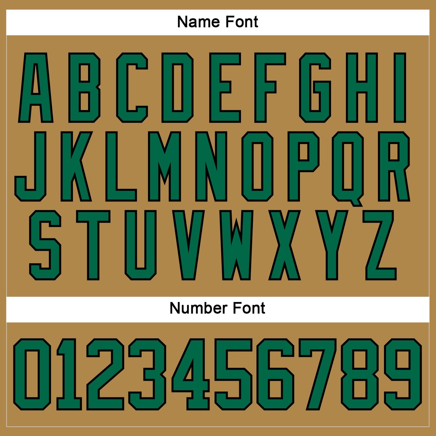 Custom Old Gold Kelly Green-Black Hockey Lace Neck Jersey - Sky-Custom