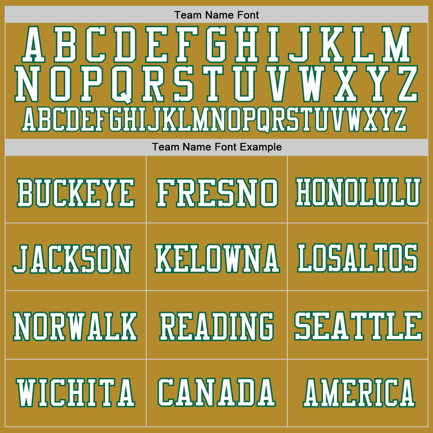 Custom Old Gold Kelly Green-White Mesh Authentic Throwback Football Jersey - Sky-Custom