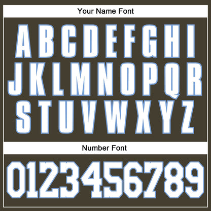 Custom Olive White-Light Blue Authentic Throwback Salute To Service Basketball Jersey - Sky-Custom