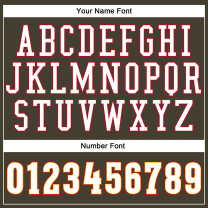 Custom Olive White-Red Authentic Throwback Salute To Service Basketball Jersey - Sky-Custom