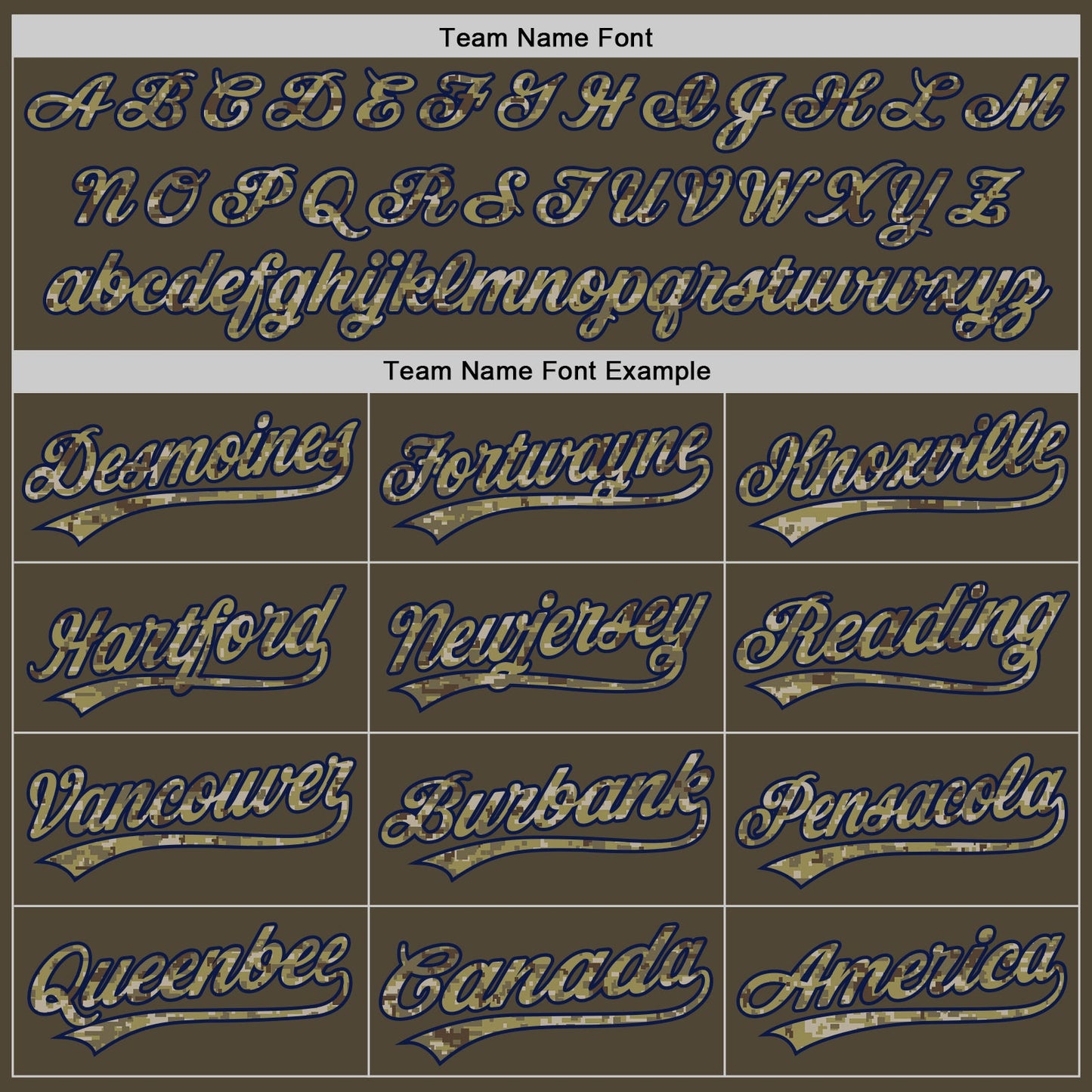 Custom Olive Camo-Navy Authentic Salute To Service Baseball Jersey - Sky-Custom