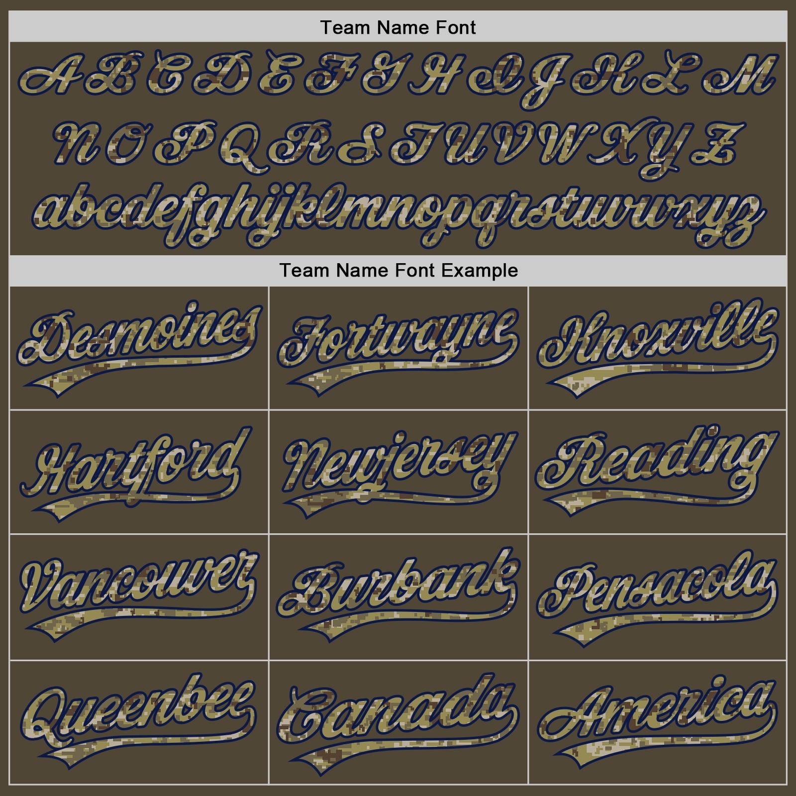 Custom Olive Camo-Navy Authentic Salute To Service Baseball Jersey - Sky-Custom