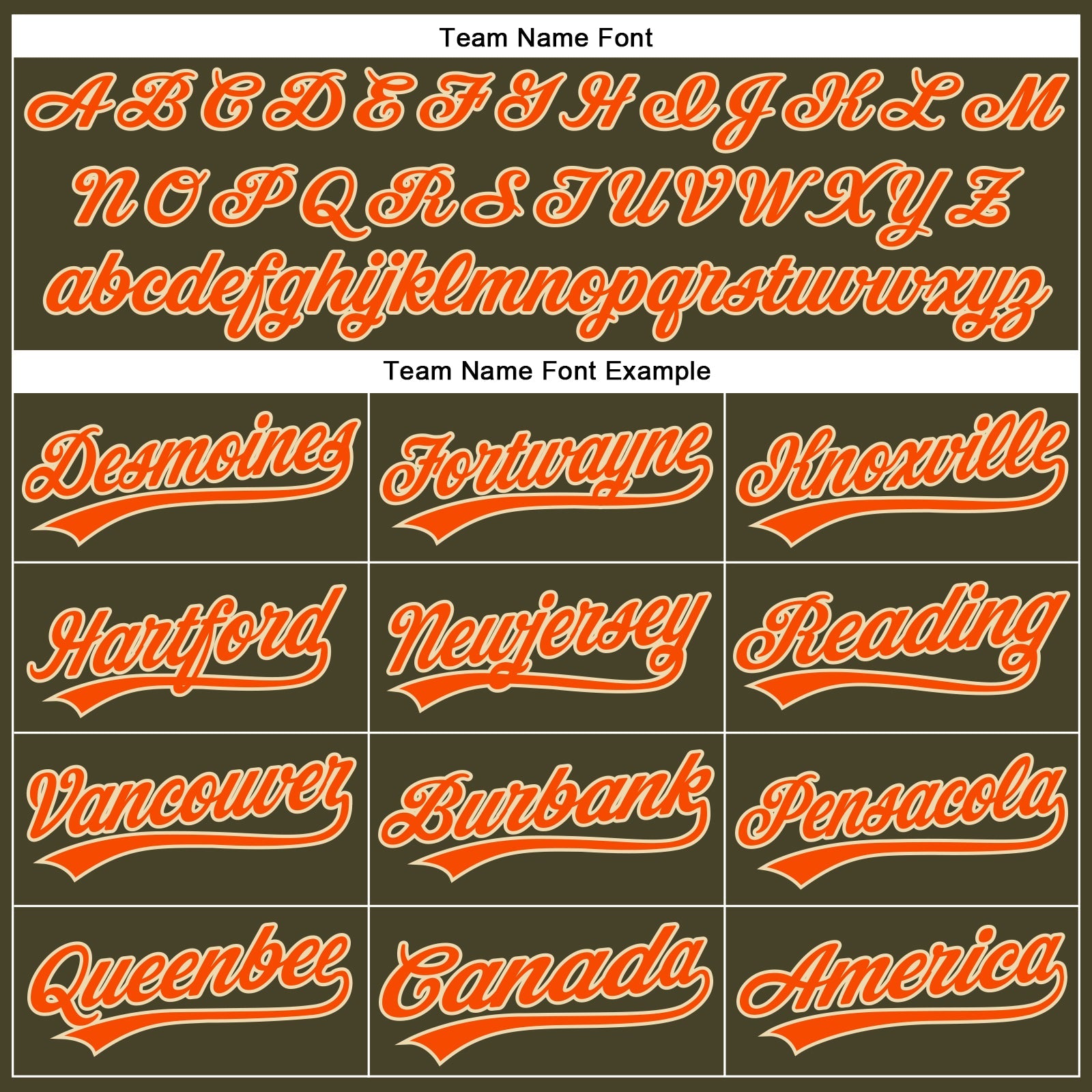 Custom Olive City Cream Pinstripe Orange Authentic Salute To Service Baseball Jersey - Sky-Custom